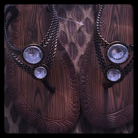 Brown sandal 7/8 - Picture 1 of 2